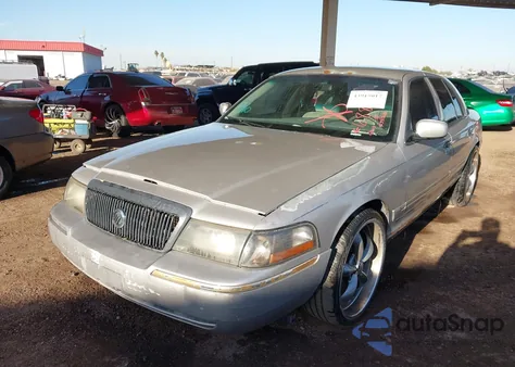 2003 Mercury Grand Marquis Gs from USA, damaged, VIN 2MEFM74W83X688078